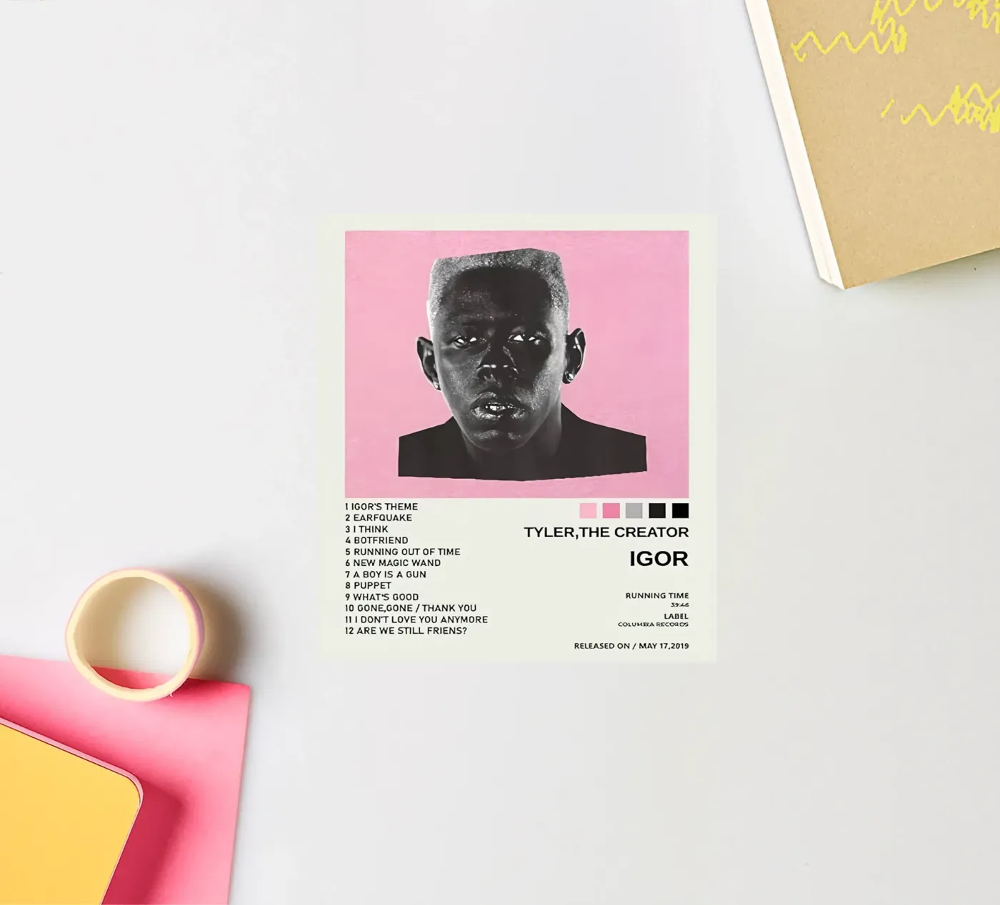 IGOR sticker van Musc-Fav