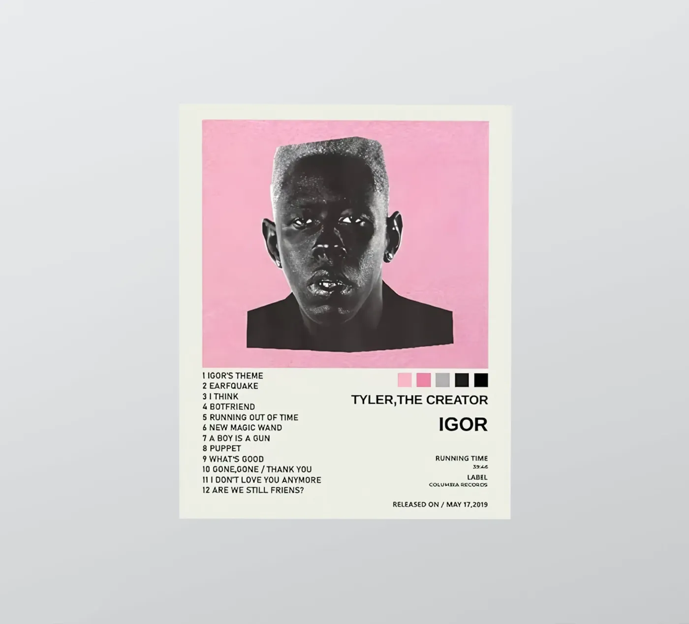 IGOR sticker van Musc-Fav
