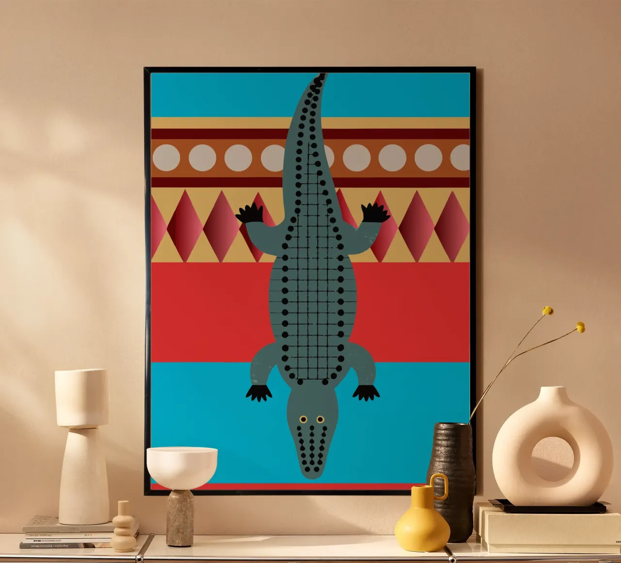 cocodrilo vector imaginación hahnemühle de kamilaze