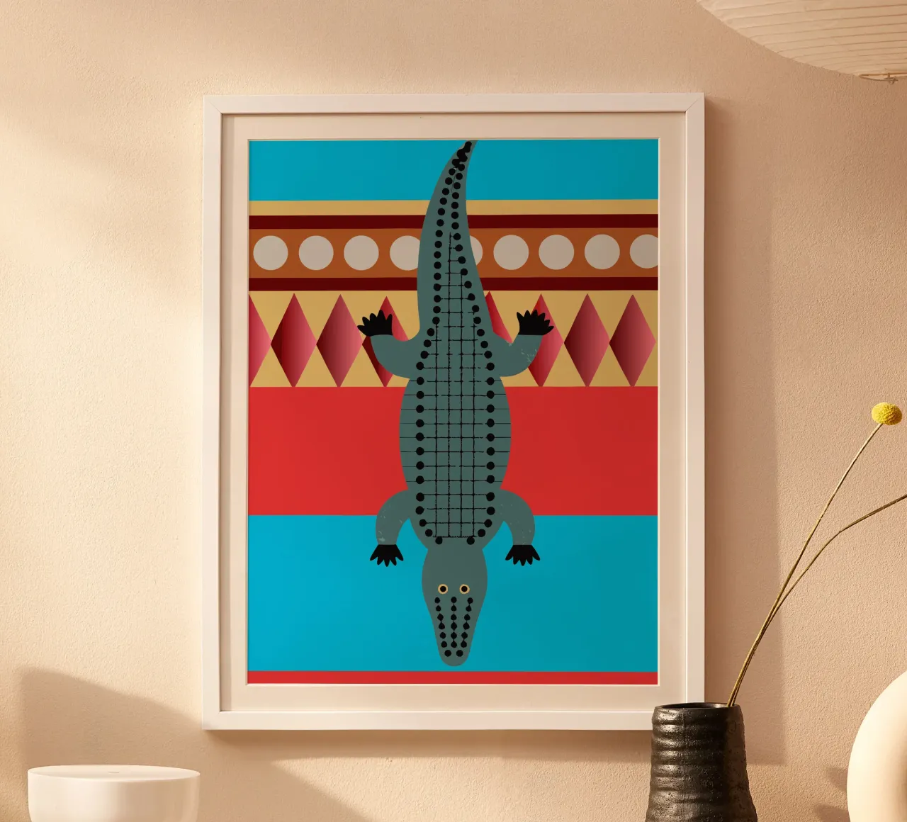 cocodrilo vector imaginación hahnemühle de kamilaze