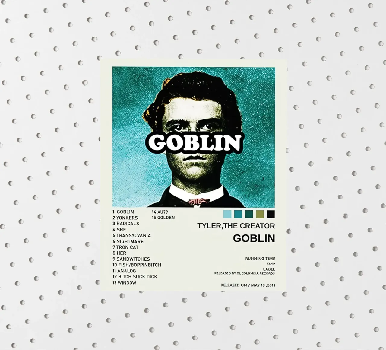 Kabouter sticker van Musc-Fav