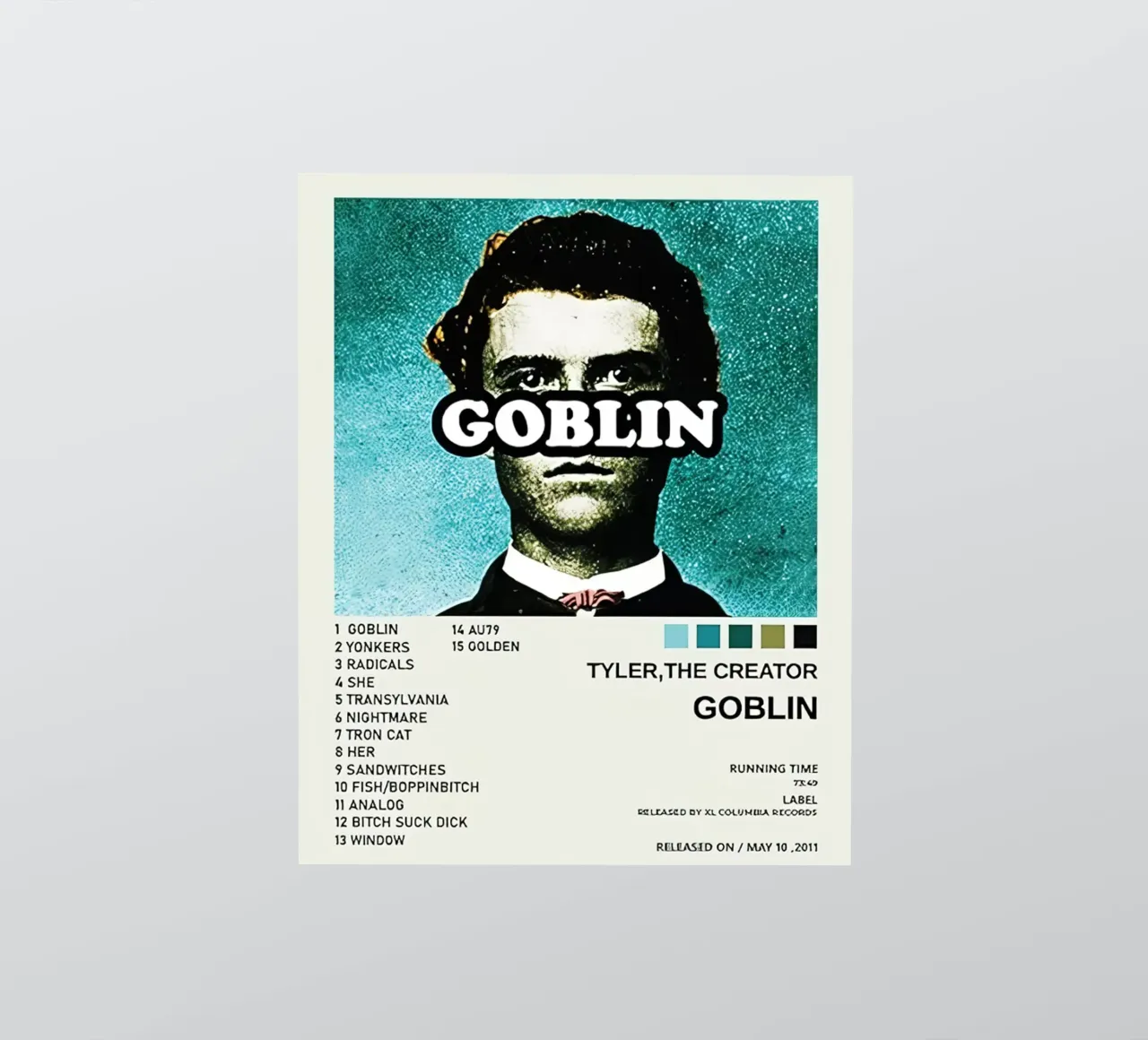 Kabouter sticker van Musc-Fav