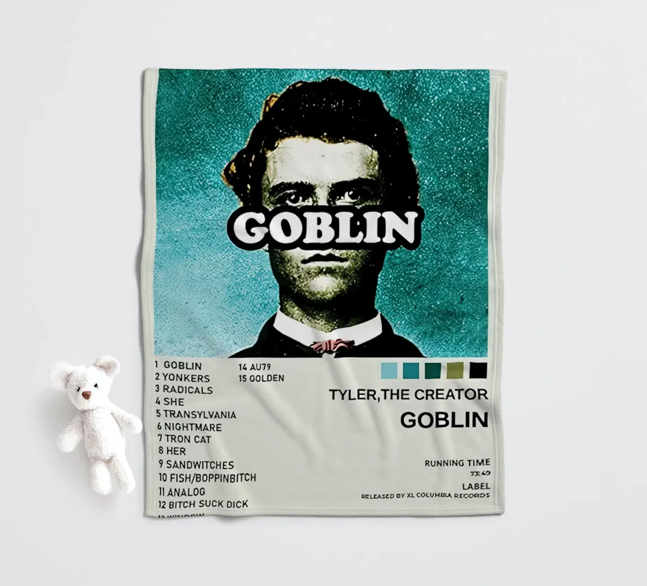 Kabouter fleecedeken van Musc-Fav