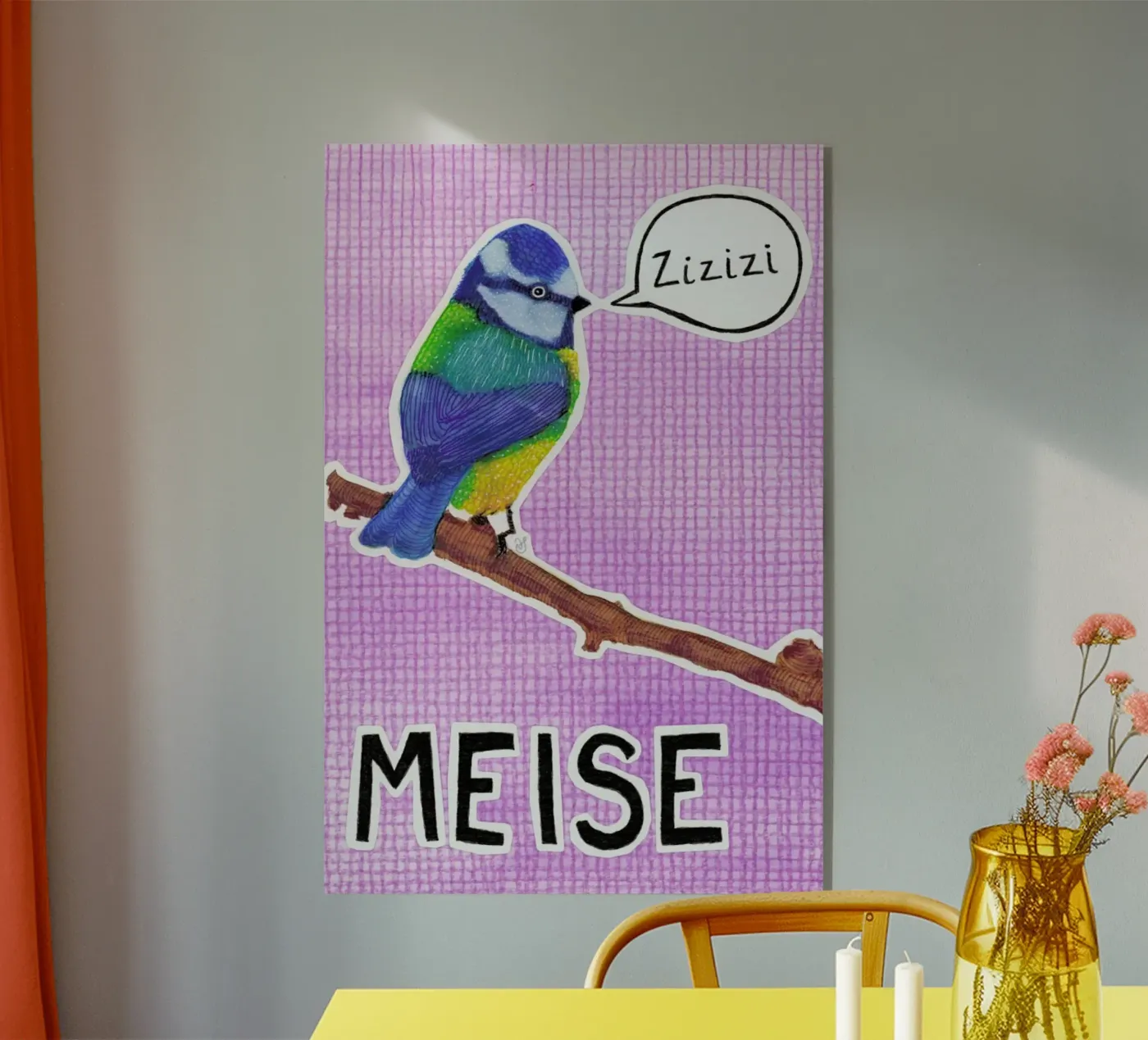 Tomtit plexiglas de UN-TYPISCH