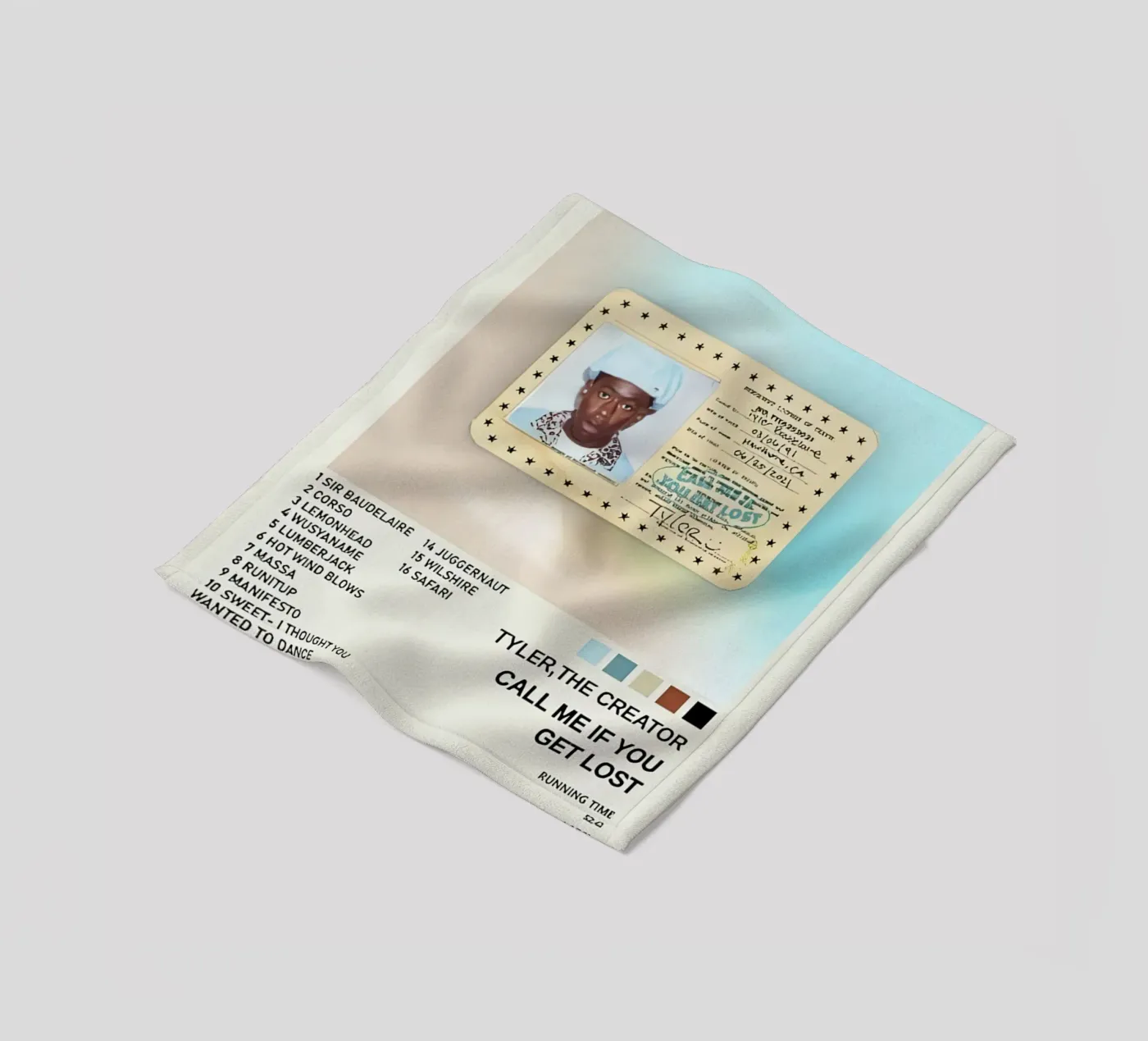 Get Lost fleecedeken van Musc-Fav