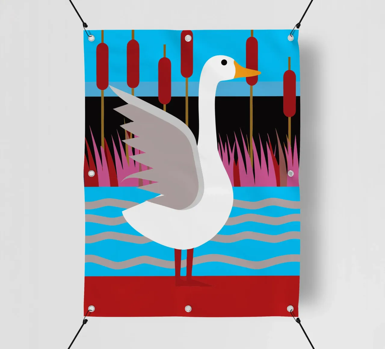 duck vector imagination pvc cover by kamilaze