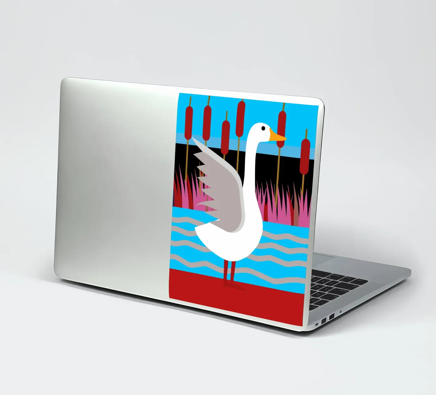 eend vector verbeelding sticker van kamilaze