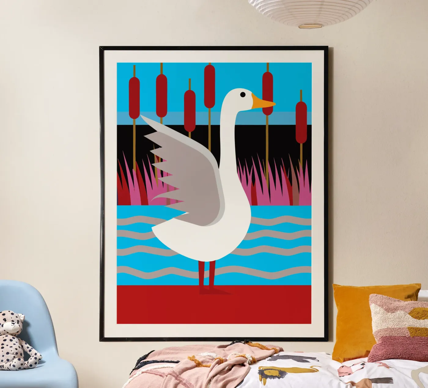 duck vector imagination poster van kamilaze