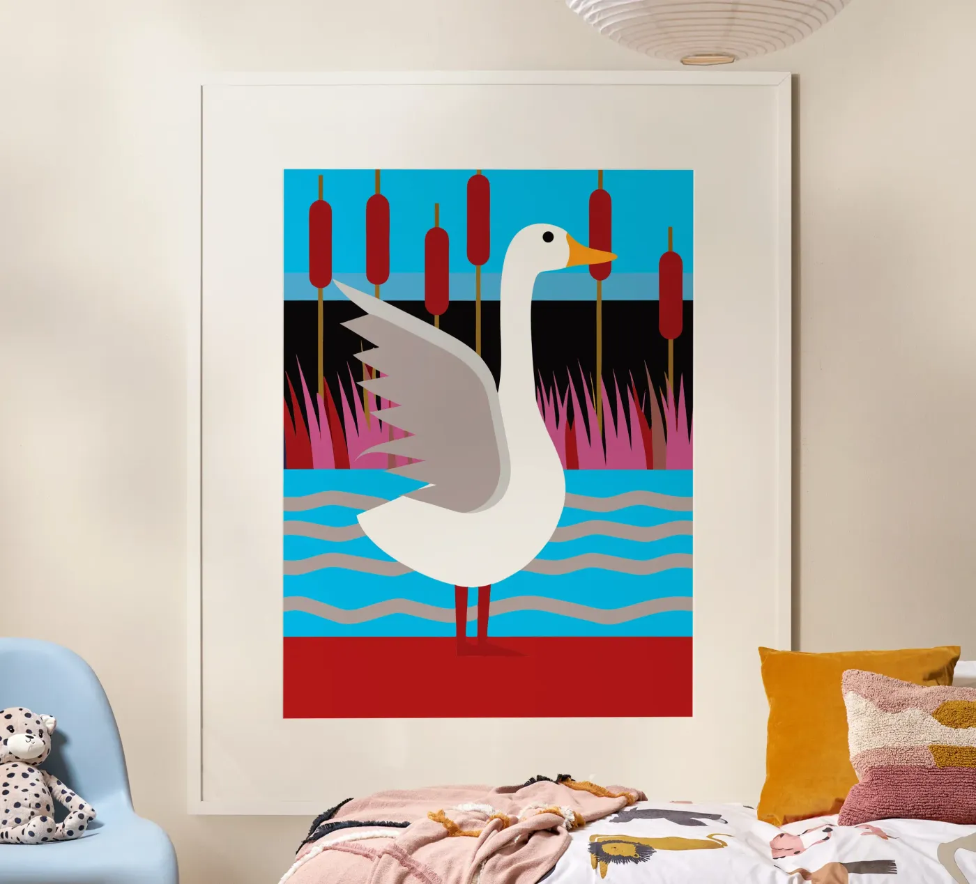 duck vector imagination poster van kamilaze