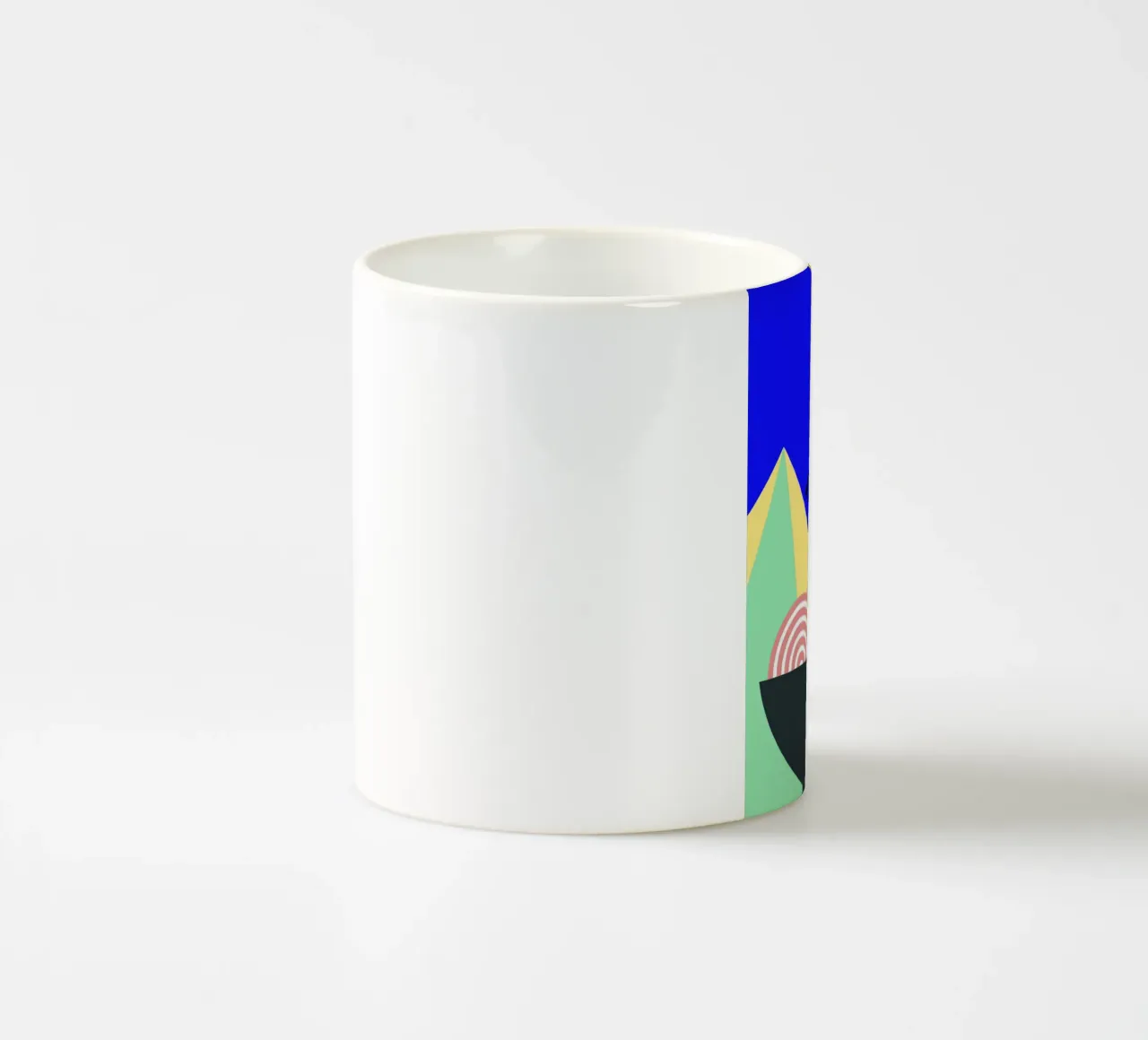 mangiare noodle art ilustrazione tazza in ceramica da kamilaze