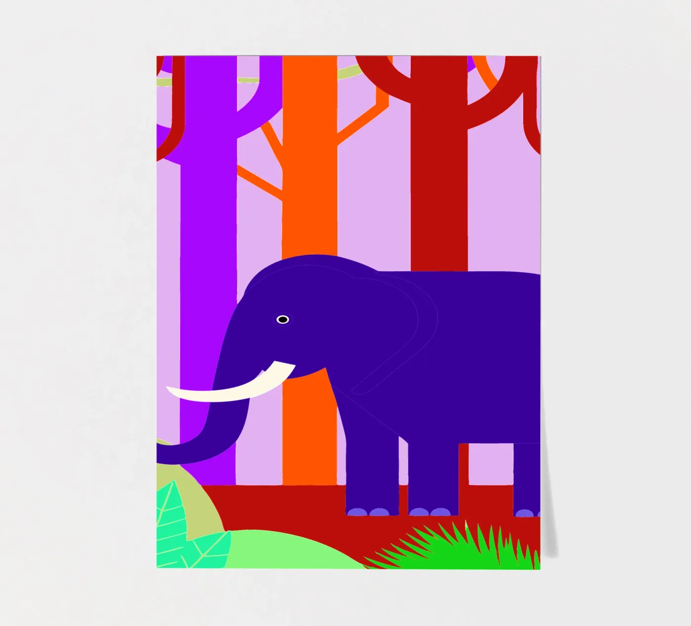 elephant vector imagination sticker sheet by kamilaze