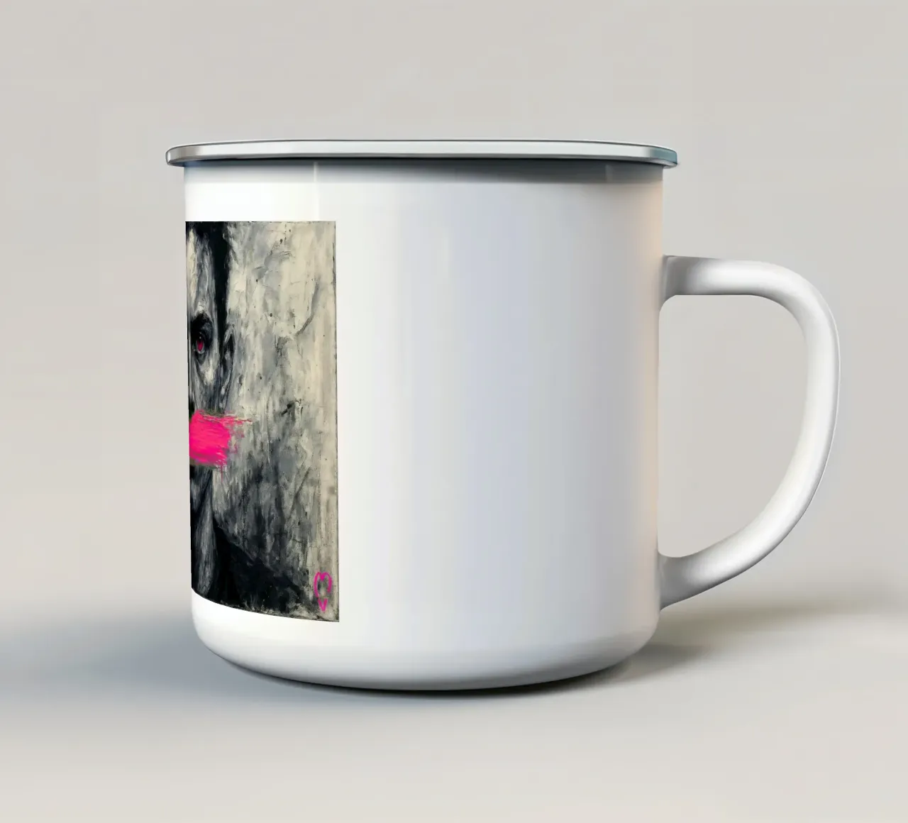 CTRLLESS tazza in smalto da KUNSTstück