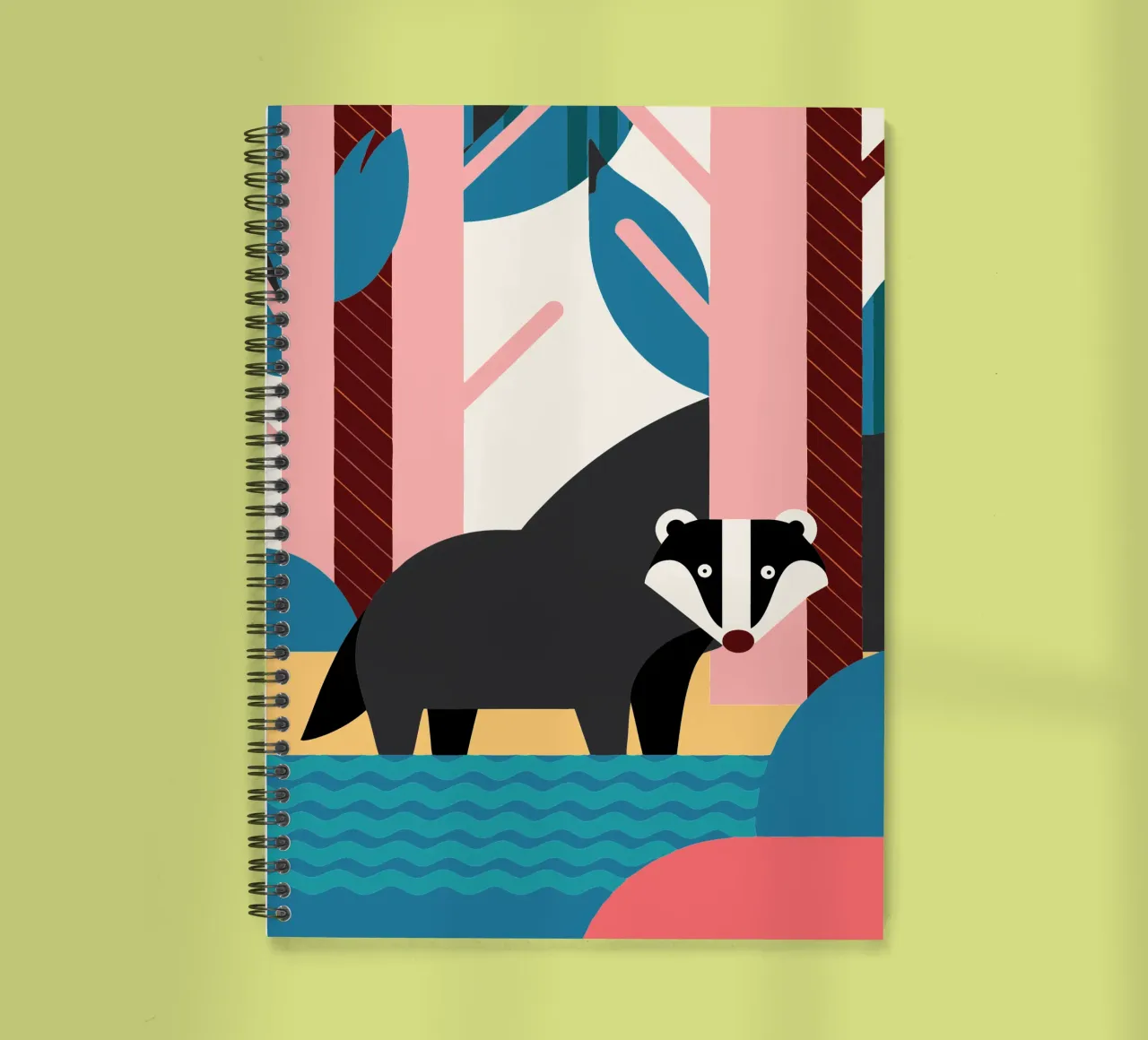ferret vector imagination spiral notebook by kamilaze