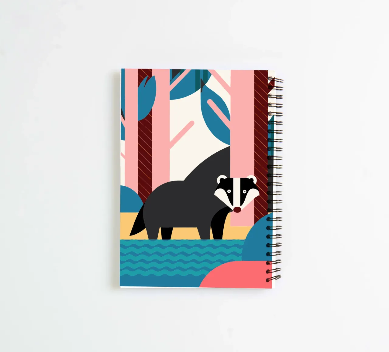 ferret vector imagination spiral notebook by kamilaze
