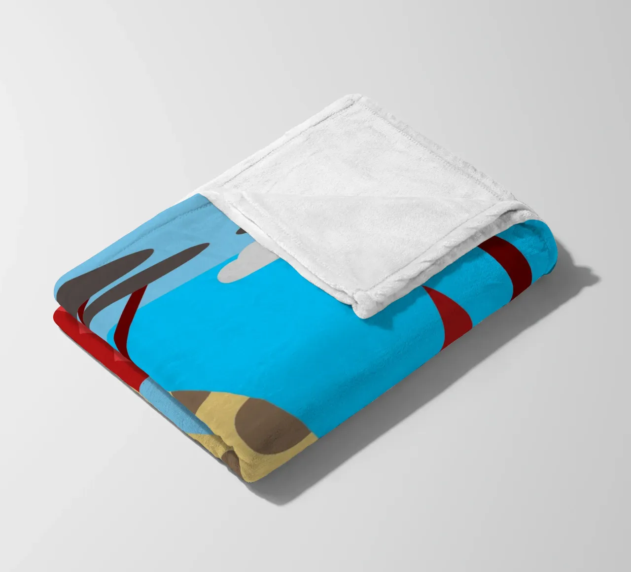 giraffa immaginazione vettoriale coperta in pile da kamilaze
