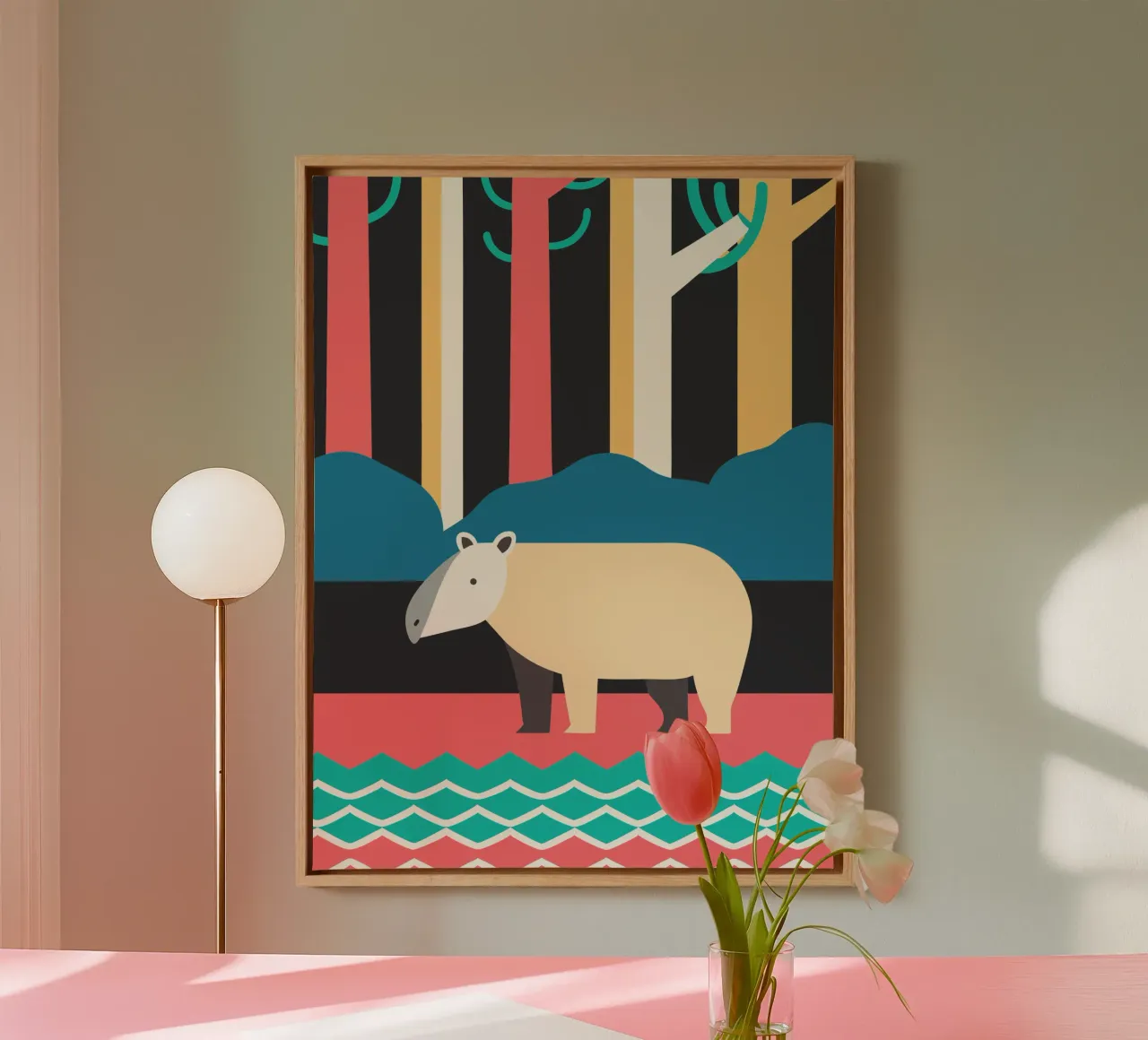 hippo vector imagination canvas by kamilaze