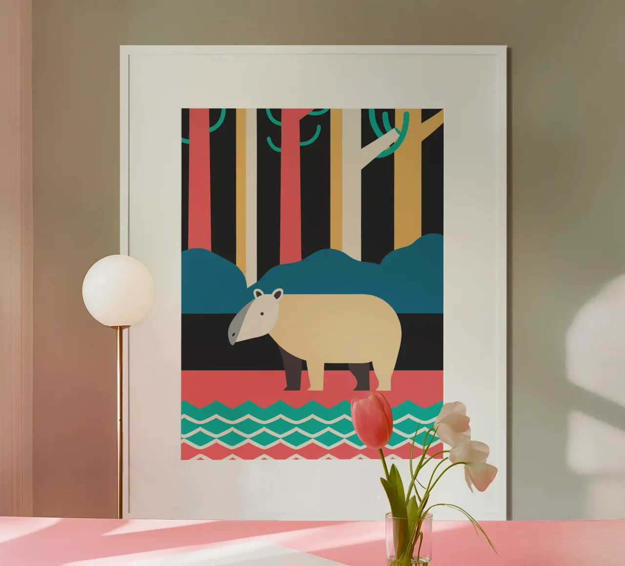 hipopótamo vector imaginación hahnemühle de kamilaze