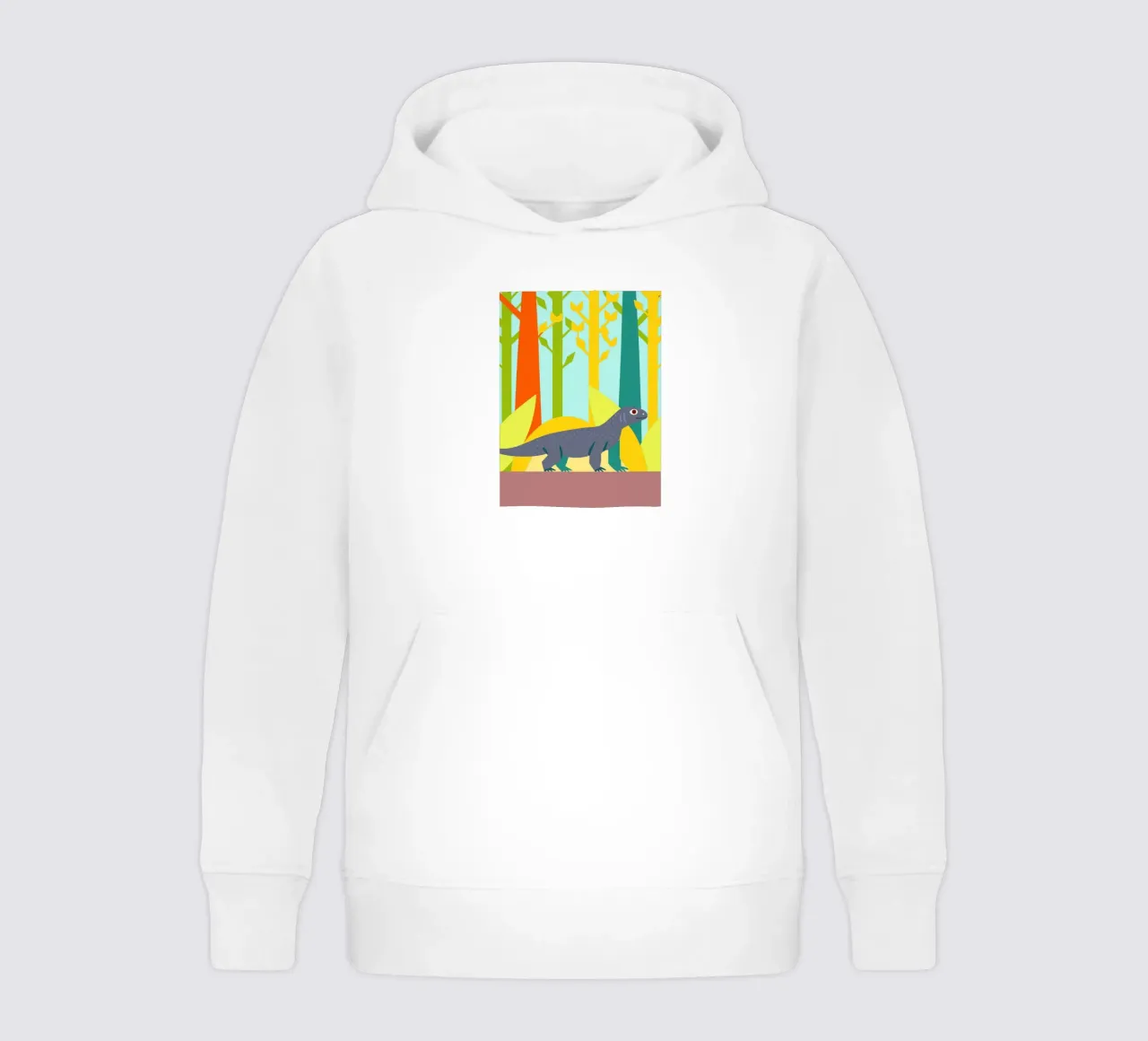 komodo vector imagination sudadera con capucha para niño de kamilaze