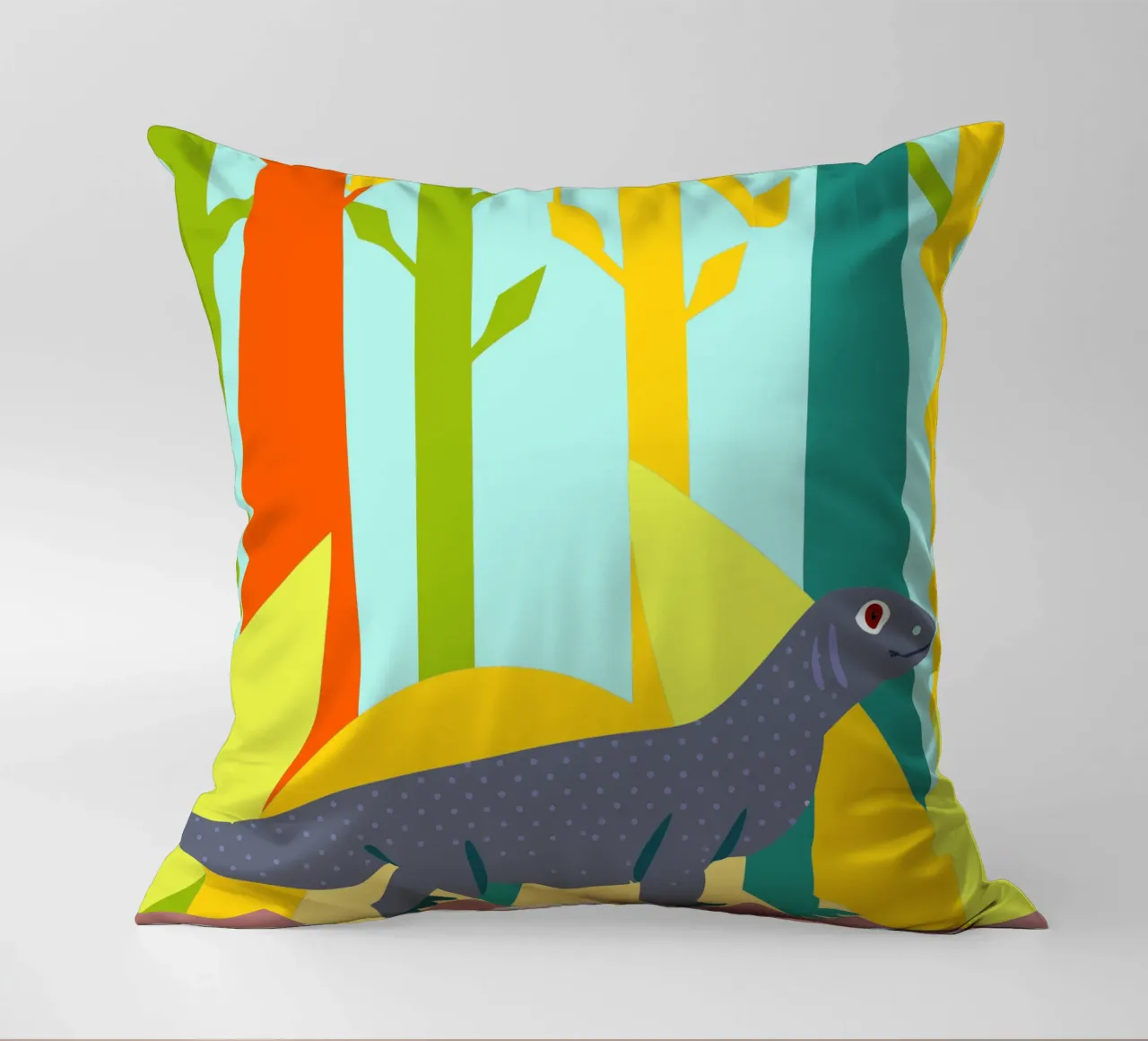 komodo vector imagination decorative cushion by kamilaze