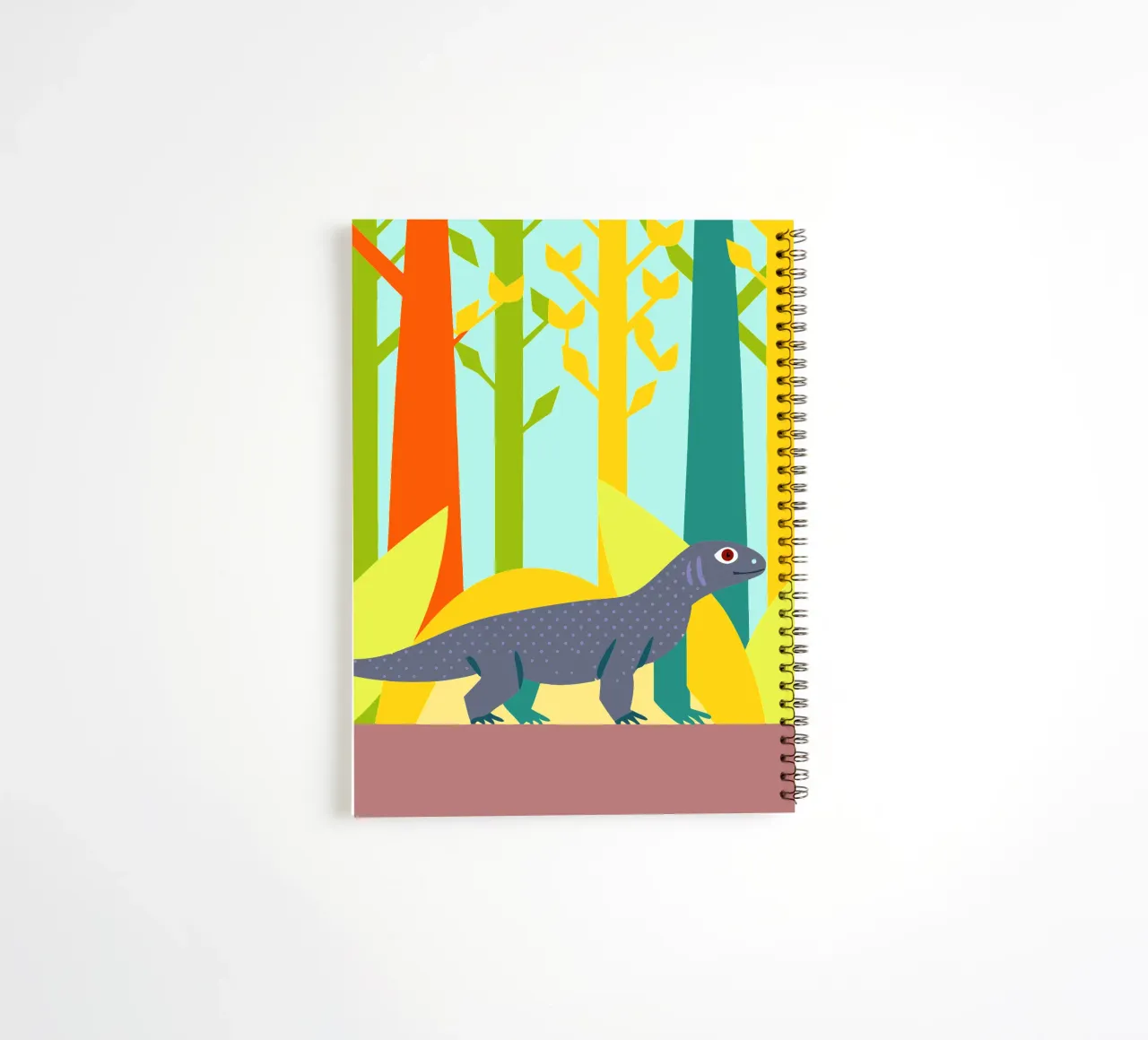 komodo vector imagination spiral notebook by kamilaze