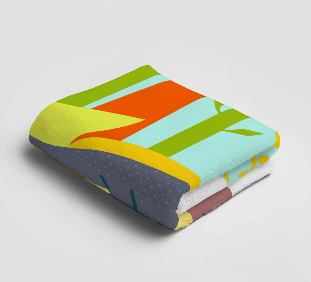 komodo vector imagination towel by kamilaze