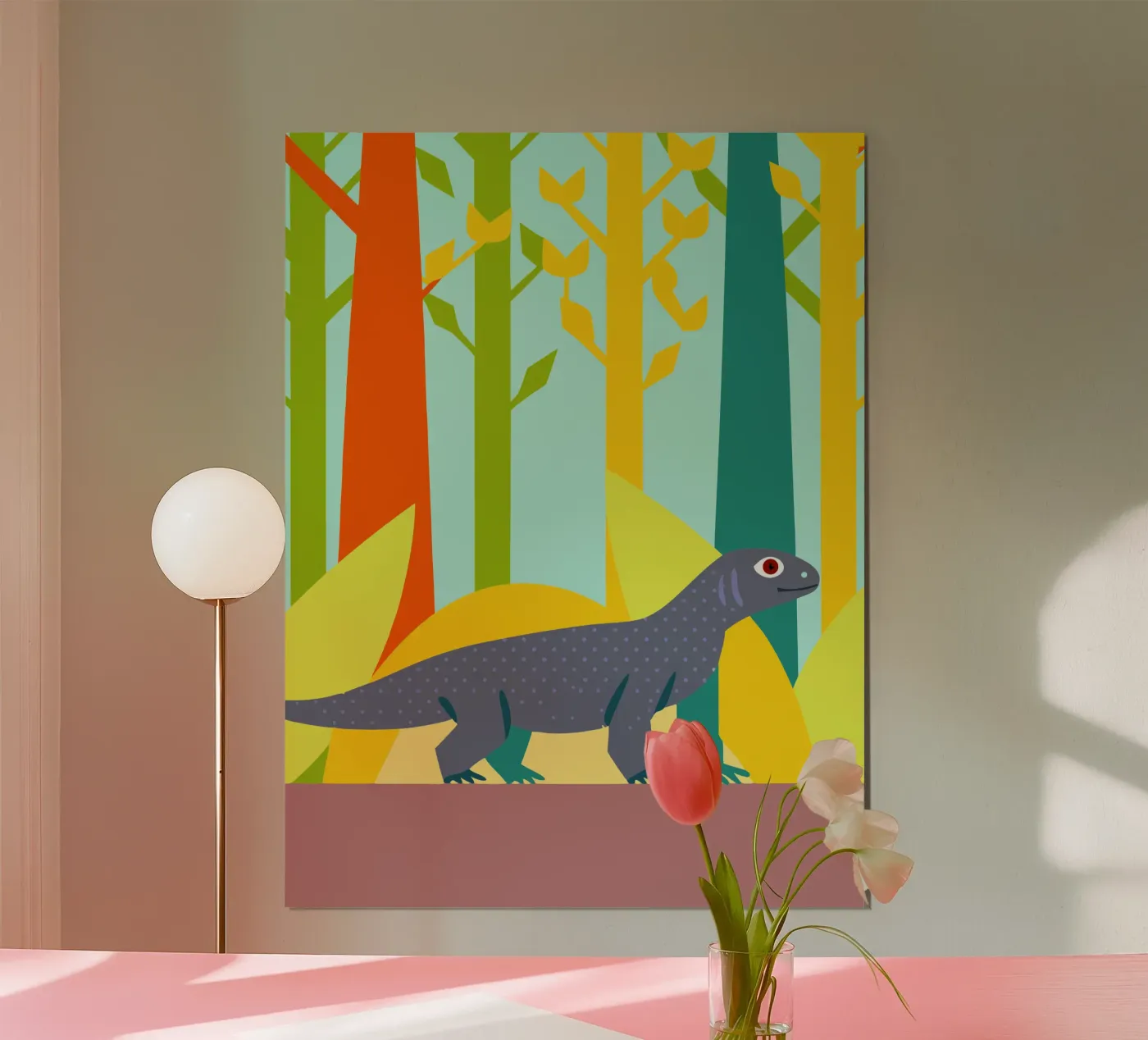 komodo vector imagination poster by kamilaze