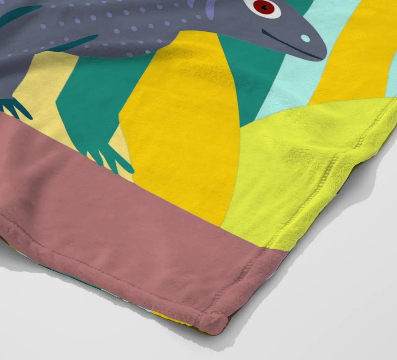 immaginazione vettoriale di komodo coperta in pile da kamilaze