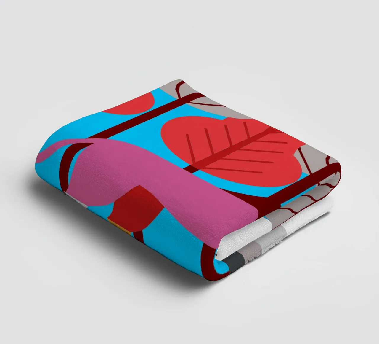 lion vector ilustration towel by kamilaze