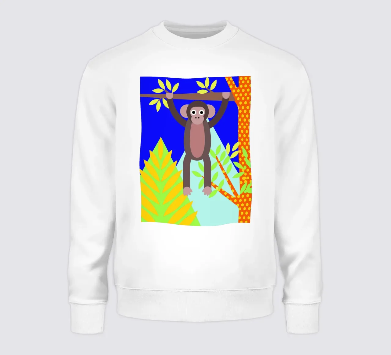 mono vector art ilustrtion sudadera de kamilaze
