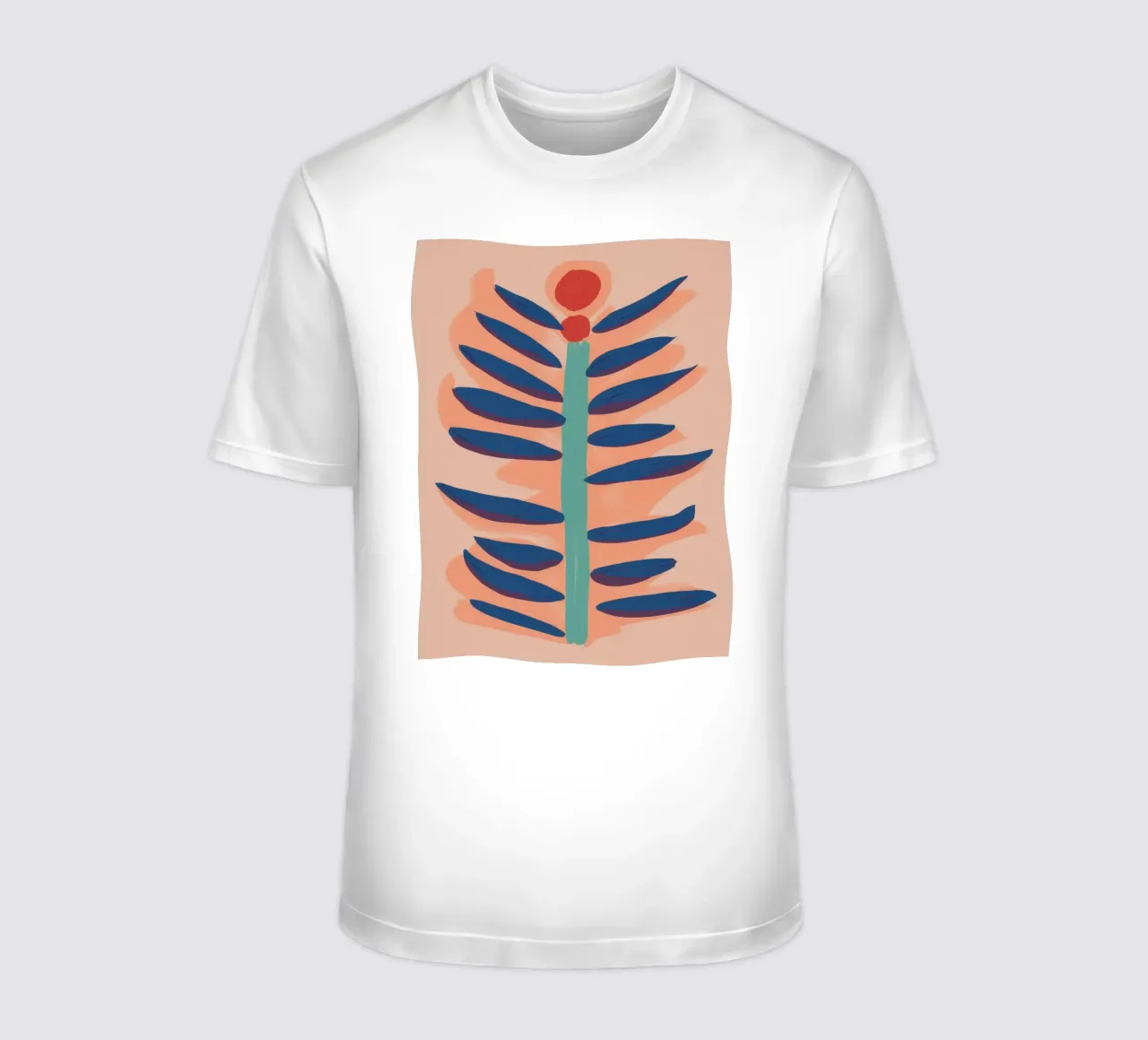 Terracotta Botanical Ascent t-shirt da Stone Patina