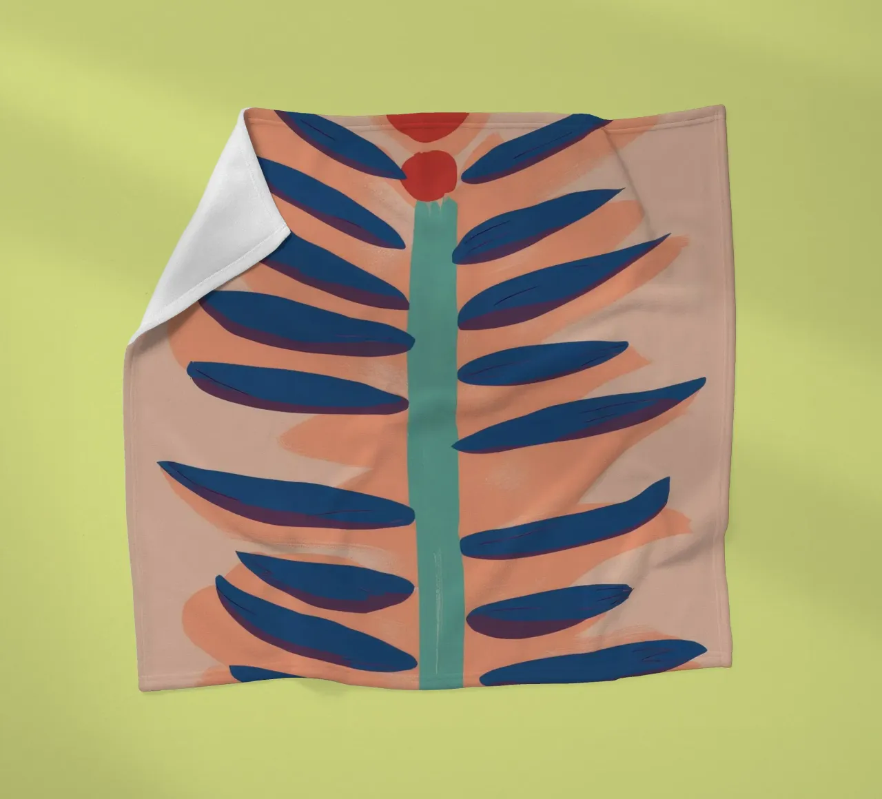 Terracotta Botanical Ascent coperta in pile da Stone Patina