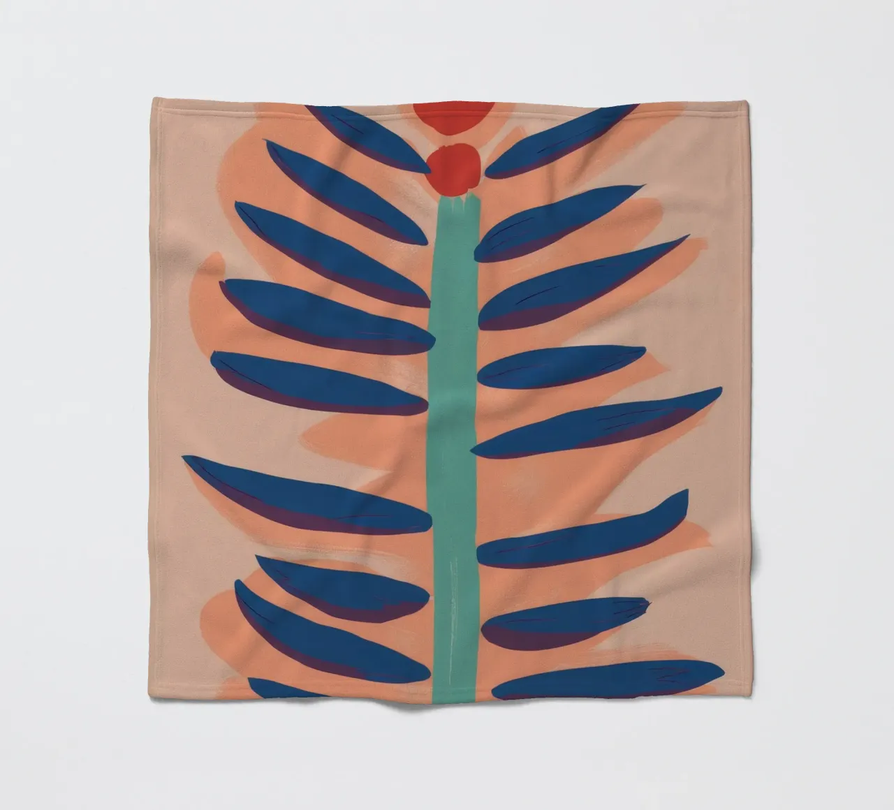 Terracotta Botanical Ascent coperta in pile da Stone Patina
