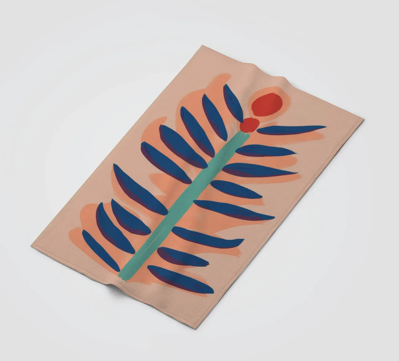 Terracotta Botanical Ascent coperta in pile da Stone Patina