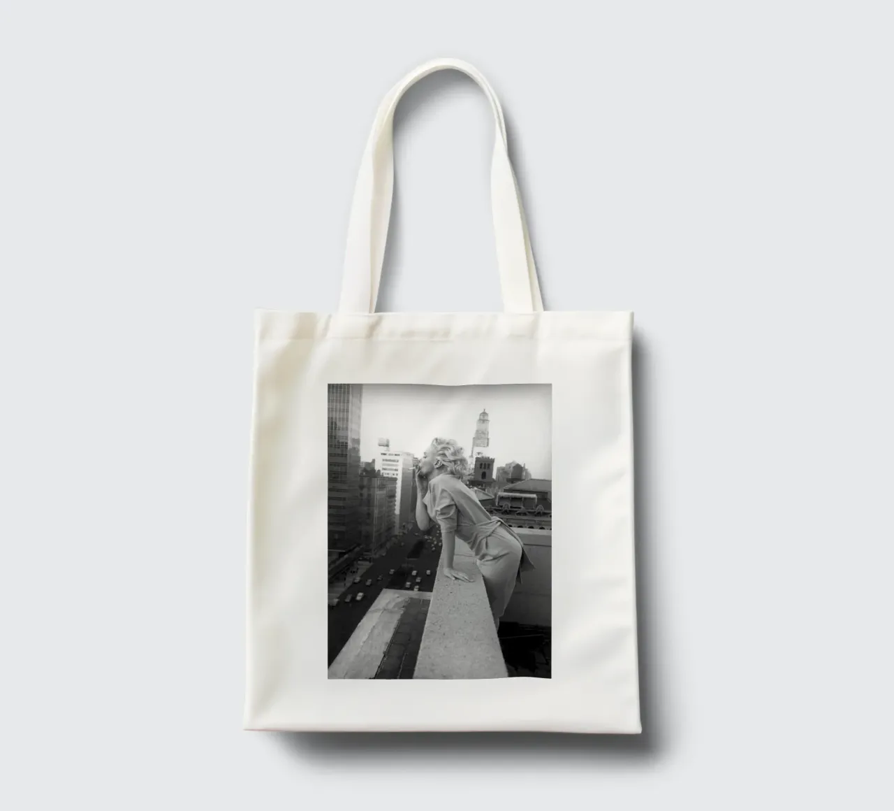 Marilyn in albergo borsa in juta da Cosmos Studio