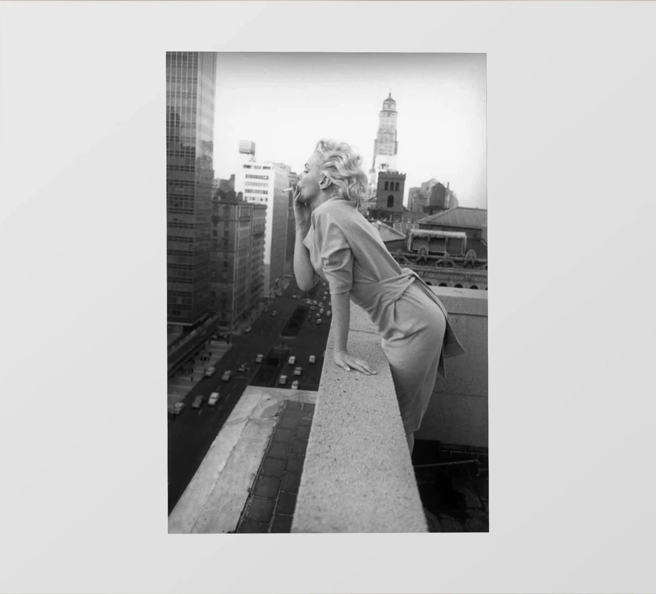 Marilyn in albergo telo in pvc da Cosmos Studio