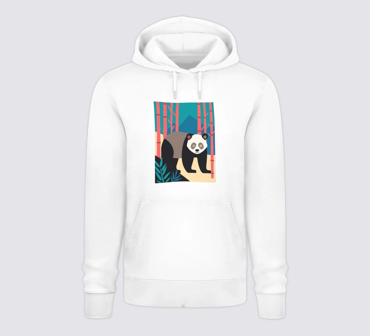 pandas vector imaginación sudadera con capucha de kamilaze