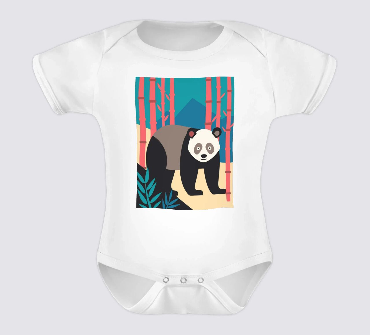 pandas vector imaginación body de bebé de kamilaze