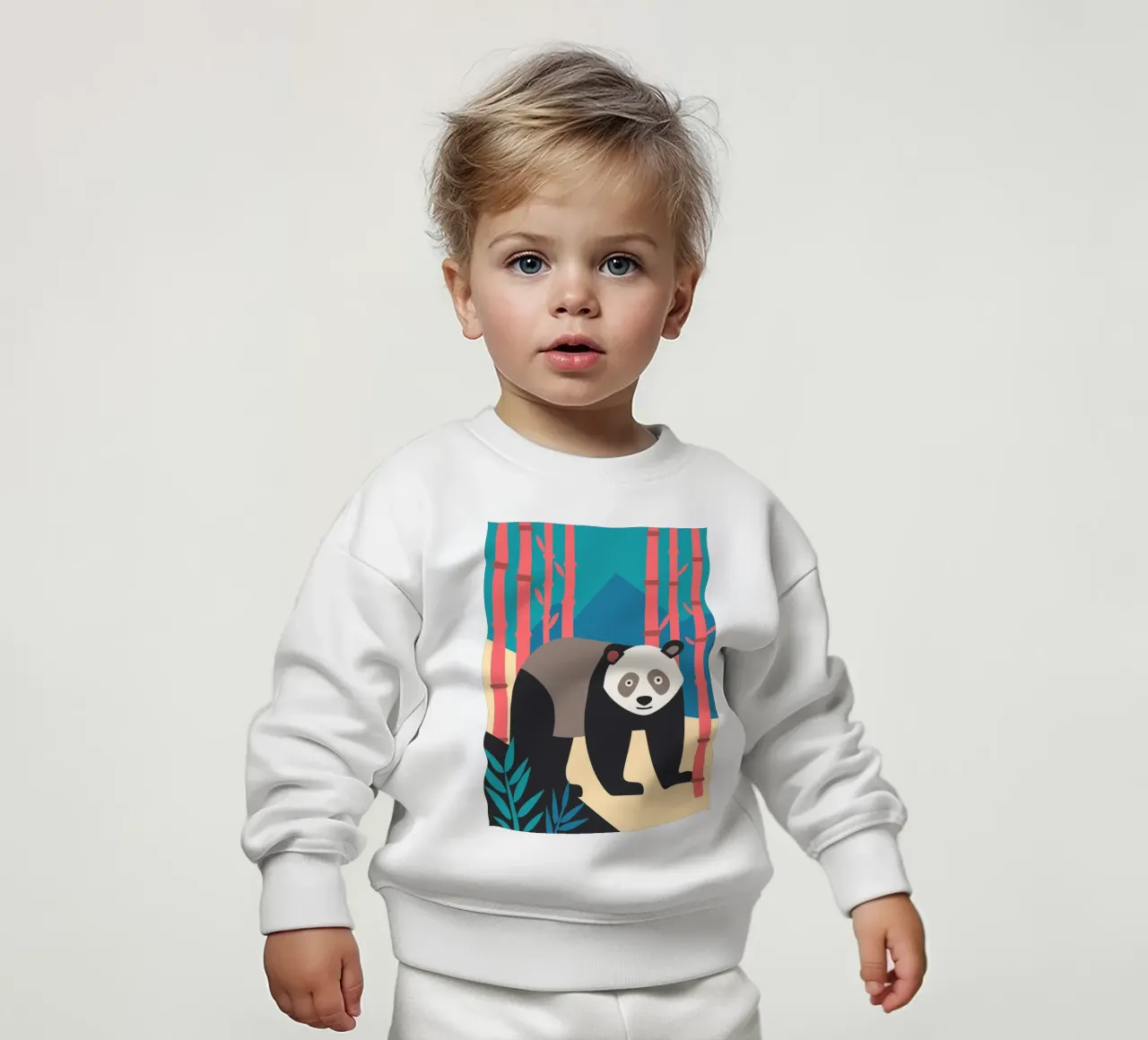 pandas vektor imagination Baby Sweatshirt von kamilaze