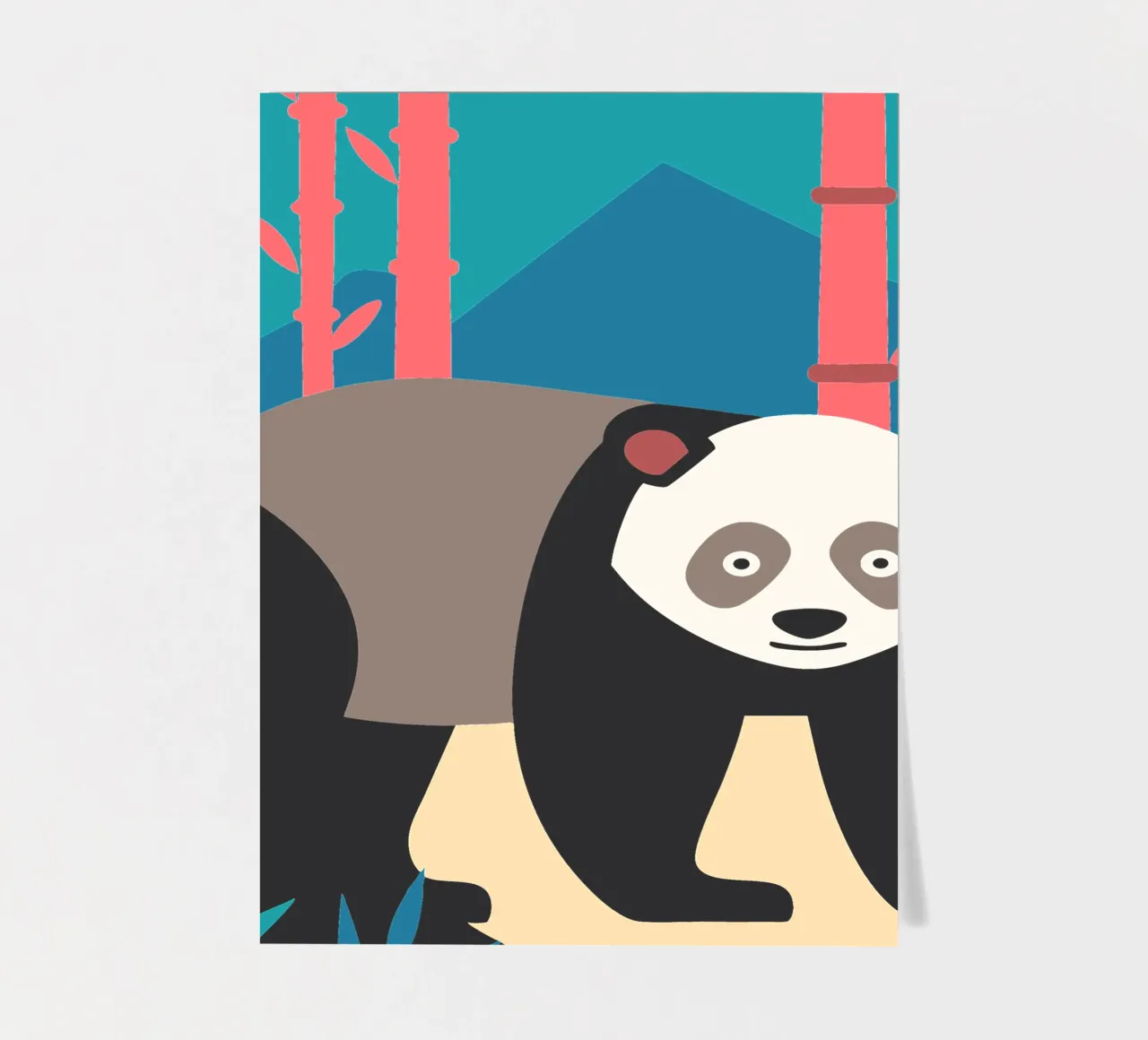 pandas vector imagination sticker sheet by kamilaze