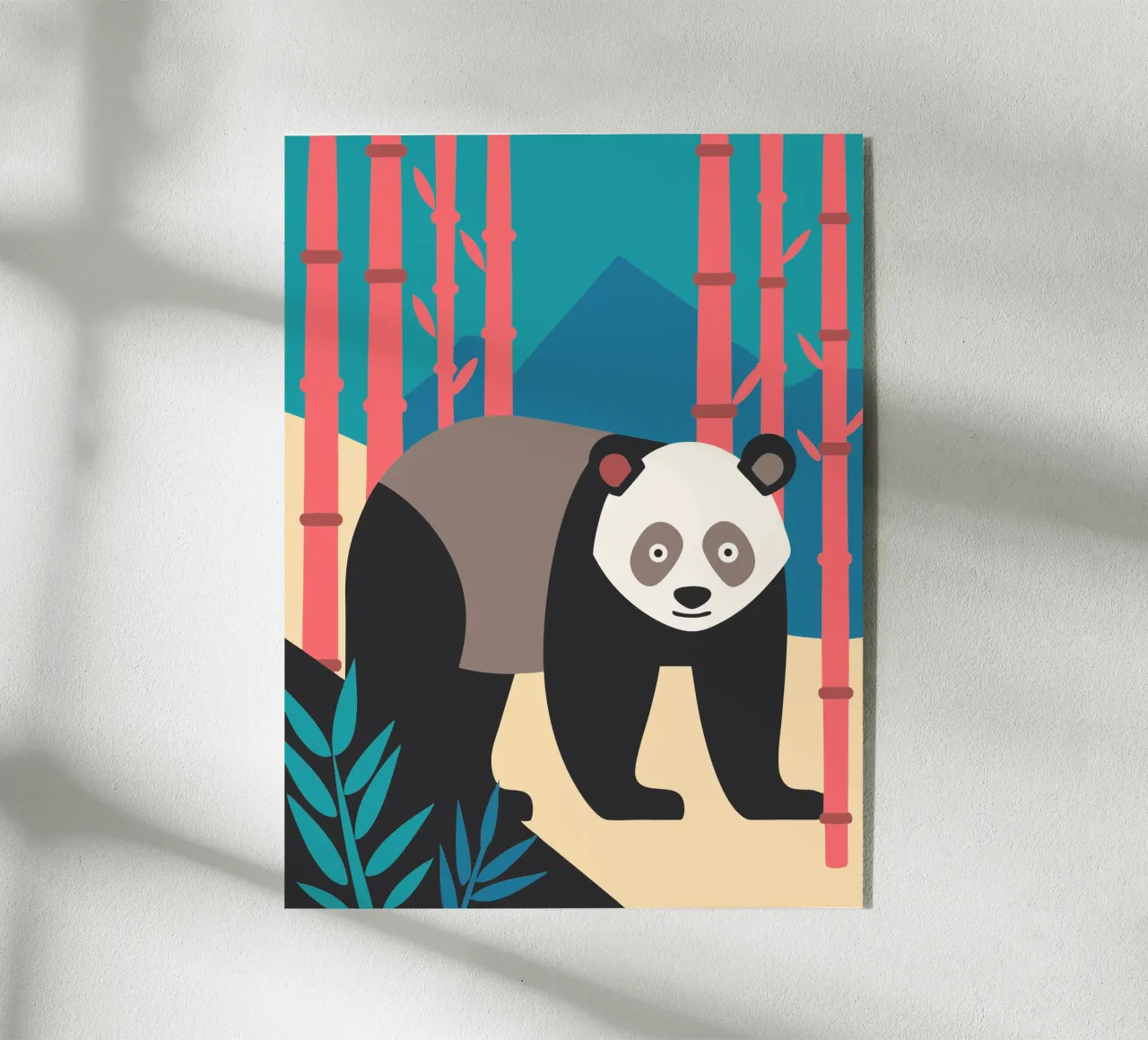 pandas vektor imagination Acryl-Glas von kamilaze