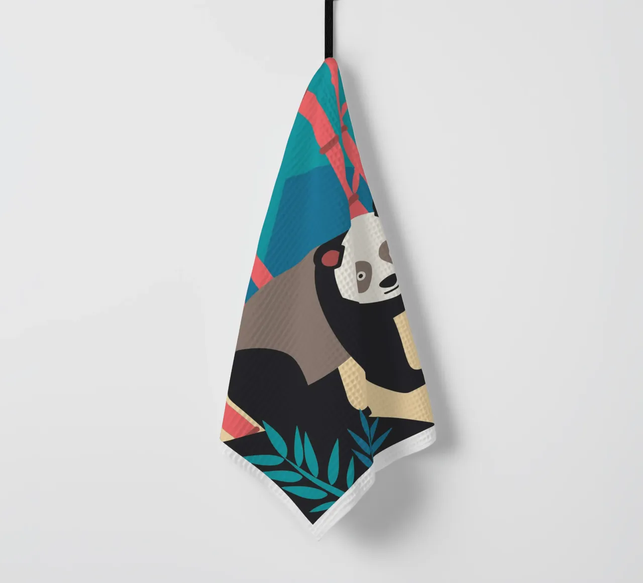 pandas vectoriel imagination torchon de kamilaze