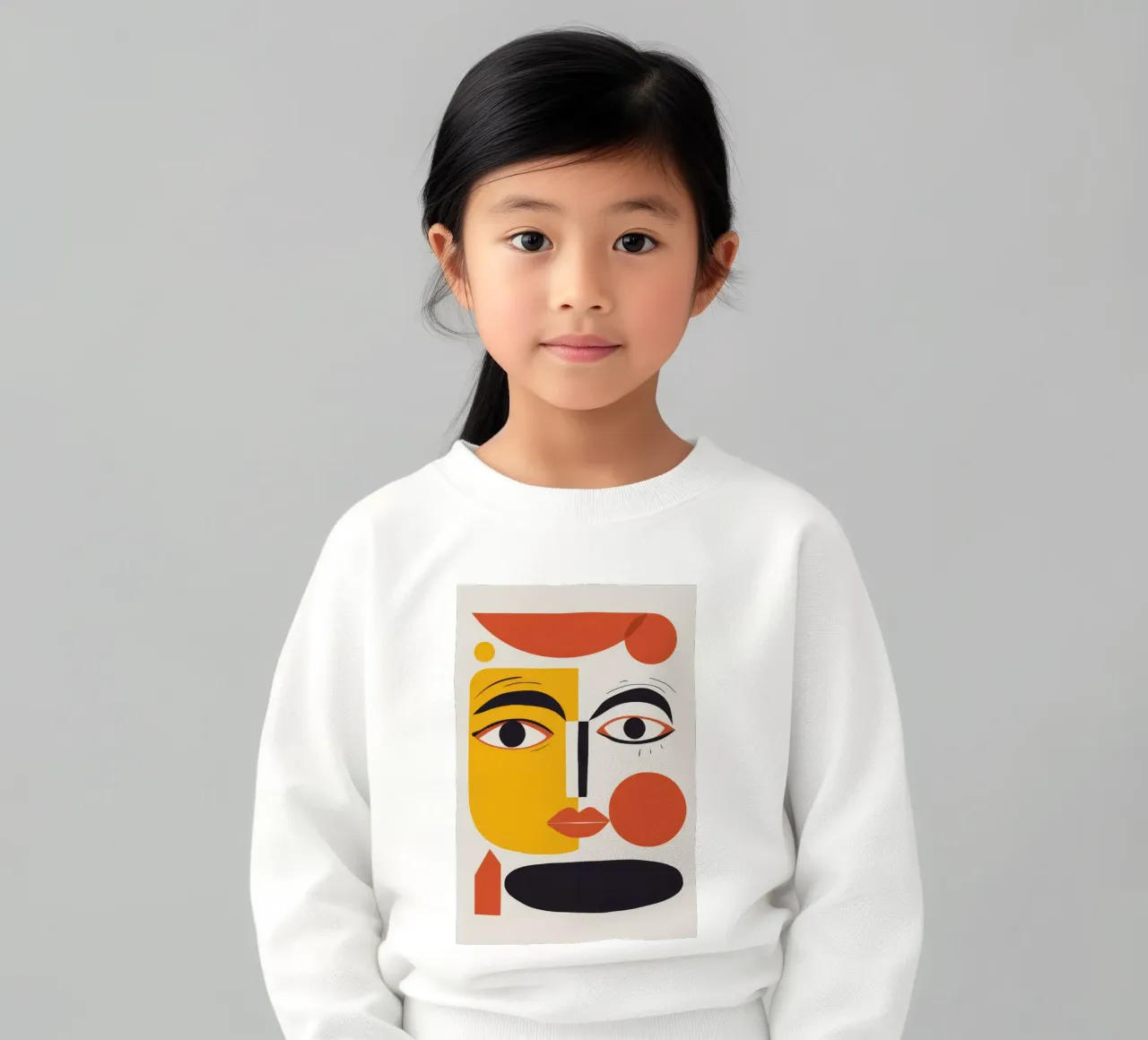 Sonnengeküsster Orakelblick Kinder Sweatshirt von Stone Patina