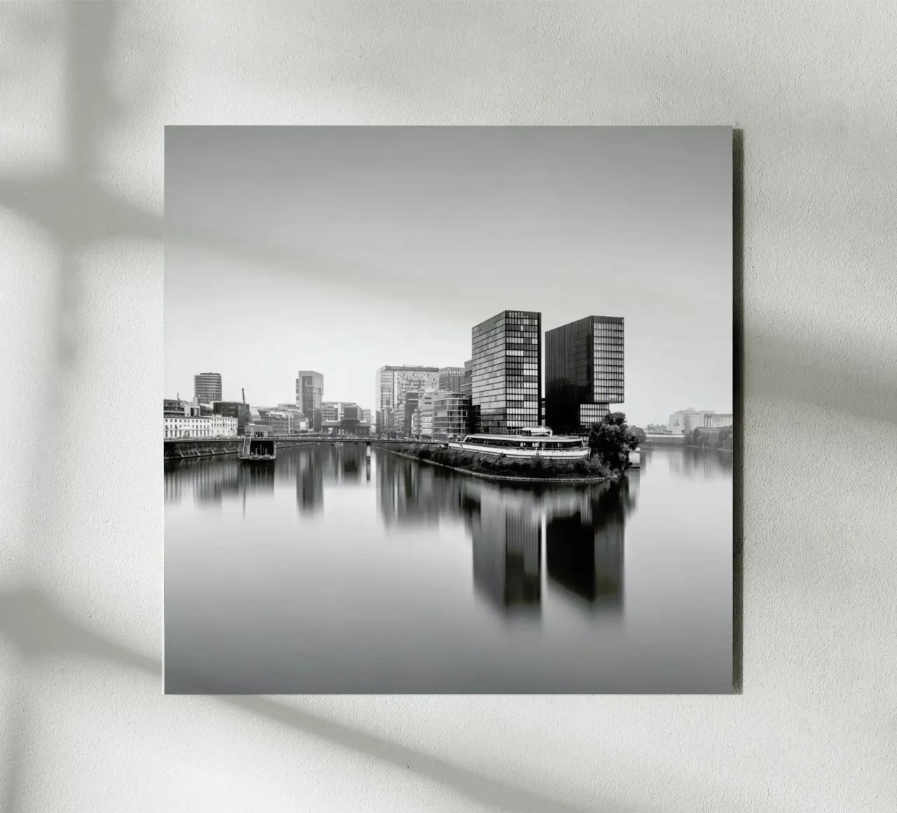 Medienhafen Ii | Düsseldorf 2020 alluminio dibond da Håggard Photography | Ronny Behnert