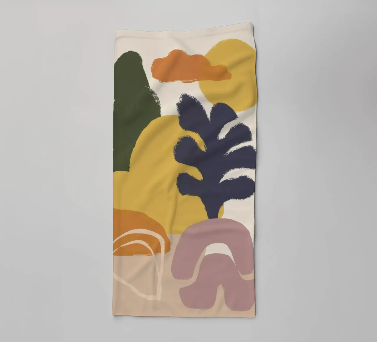 Medley di fiori di terra asciugamano da bagno da Stone Patina