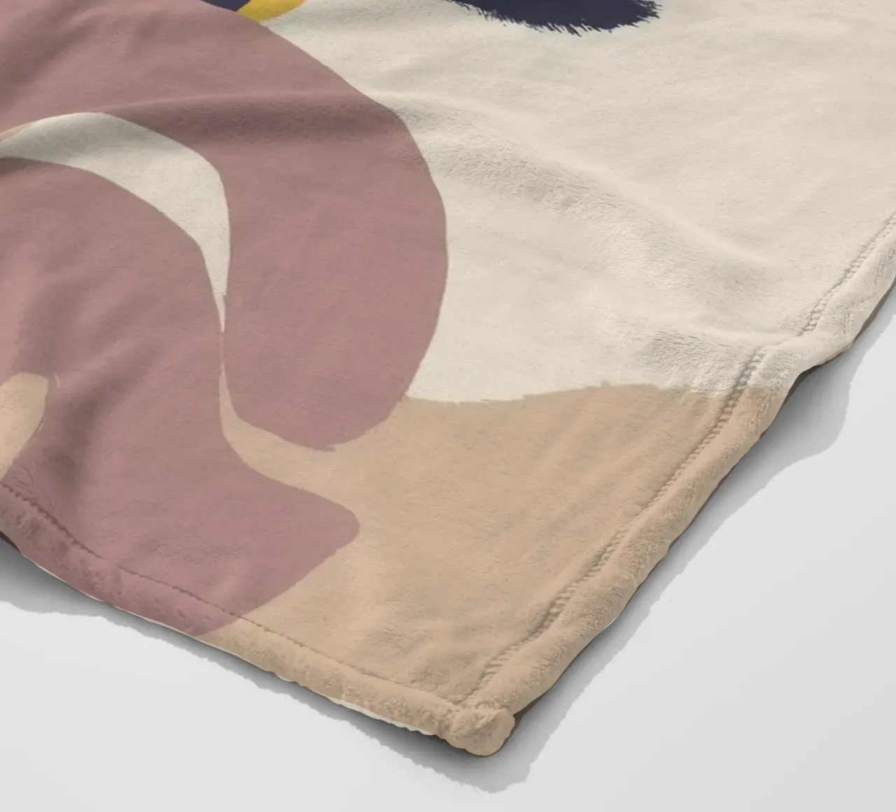 Earthen Flora Medley fleece blanket by Stone Patina
