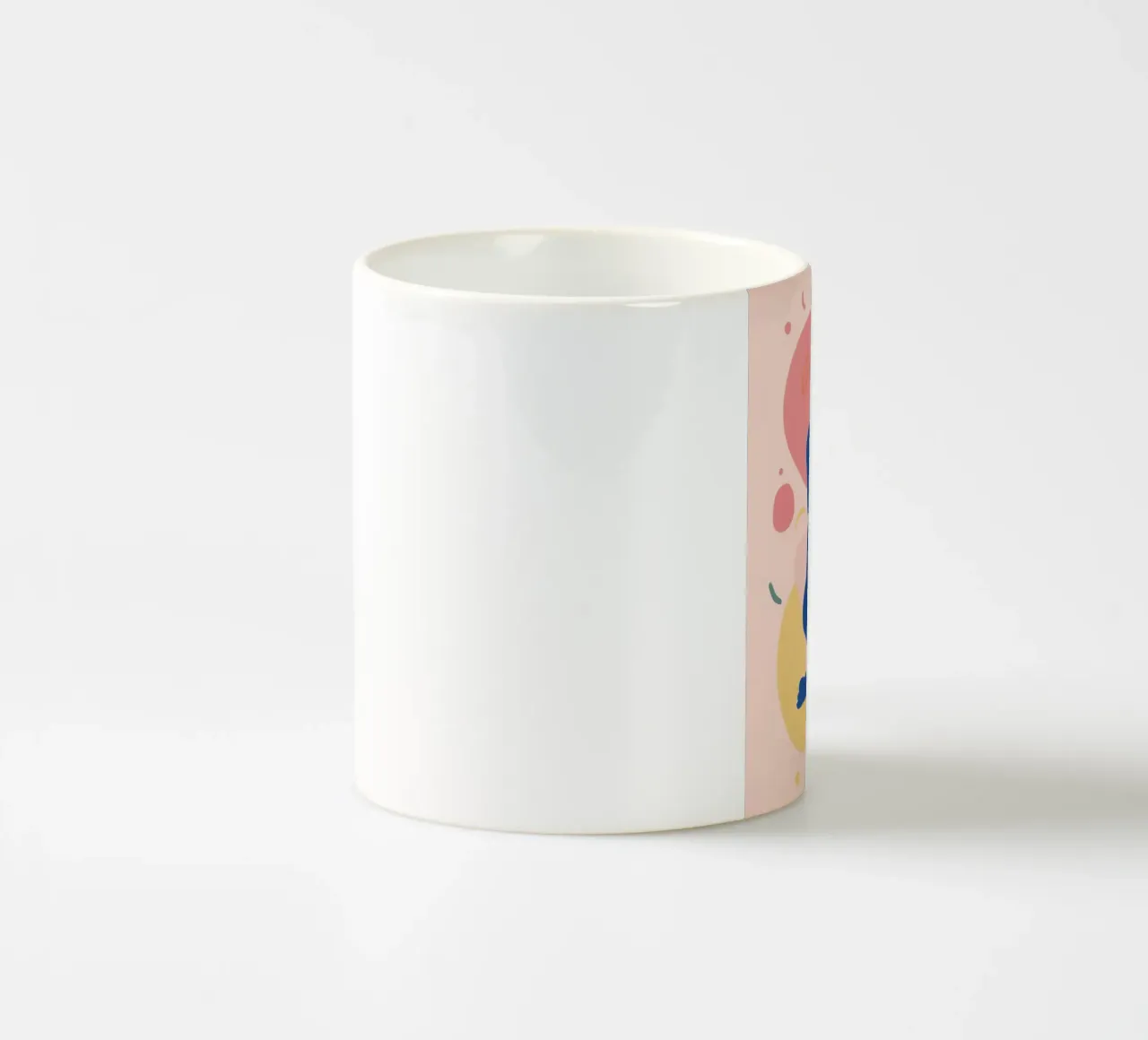 Azzurro nudo in posa tazza in ceramica da Terra Tone