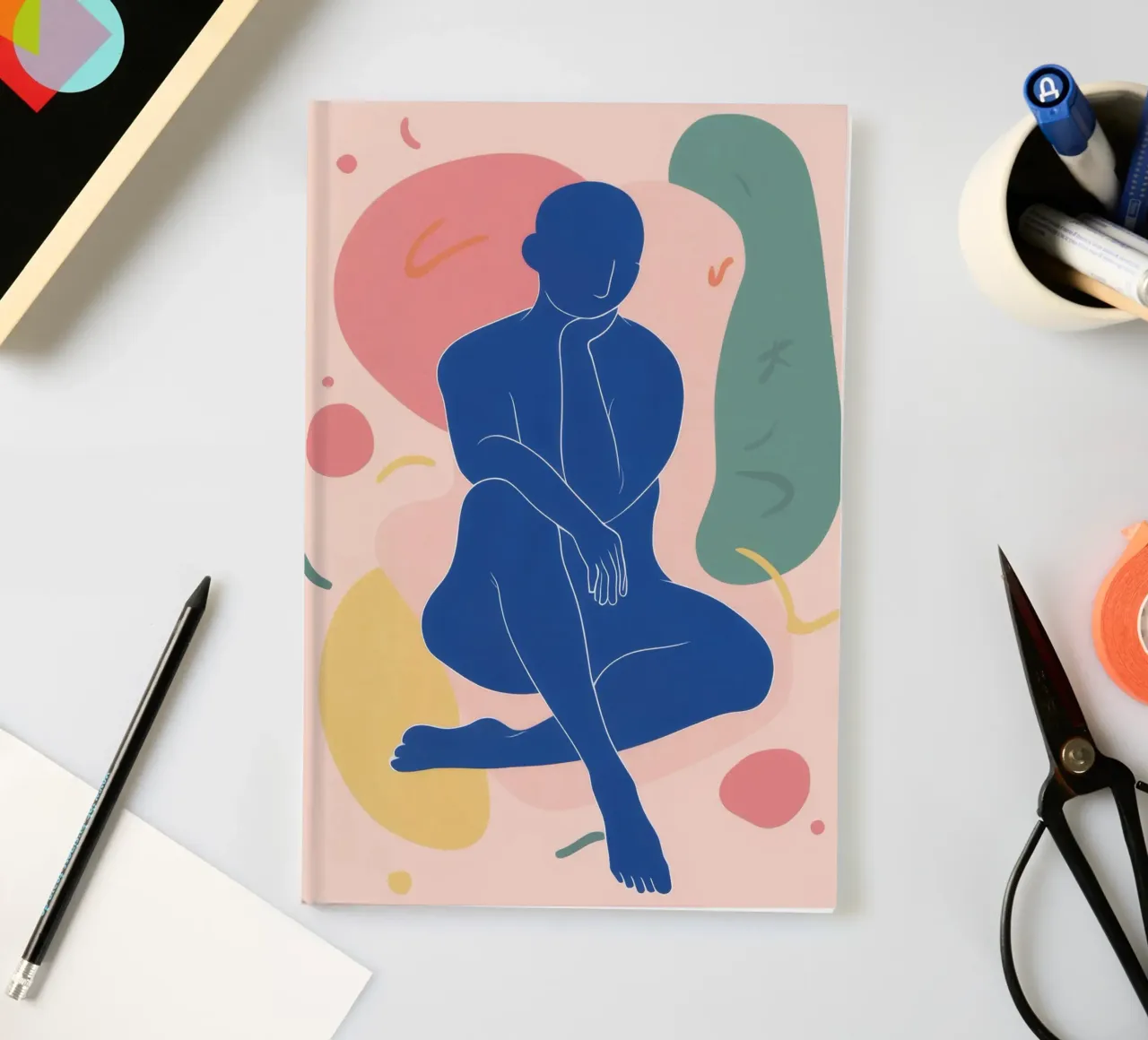 Azure Nude Repose notebook by Terra Tone