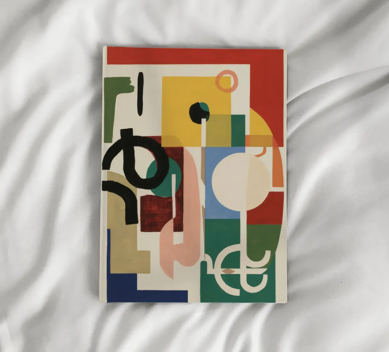 Geometric Joyful Chaos notebook by Stone Patina