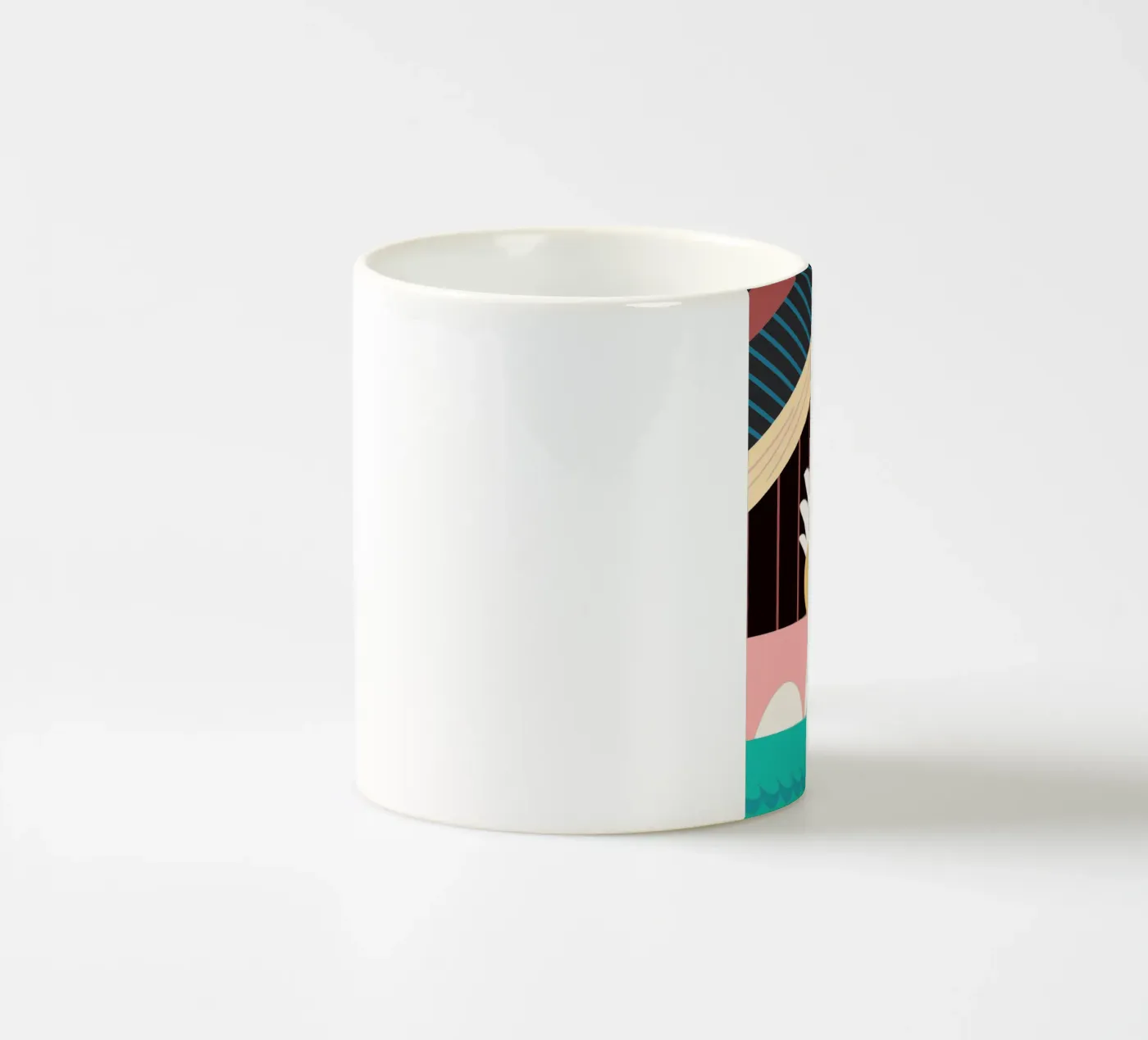 rooster vector imagination ceramic mug by kamilaze