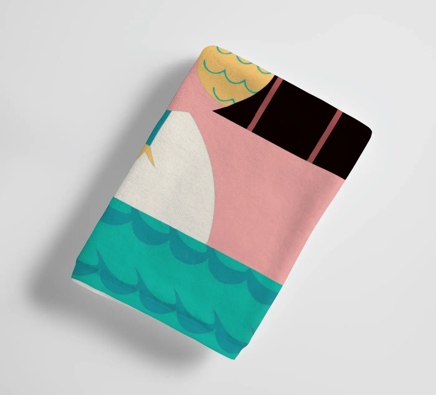 rooster vector imagination towel by kamilaze